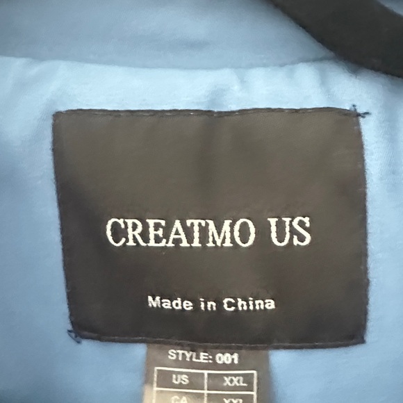 Women's Blue Trench Coat - Picture 3 of 5